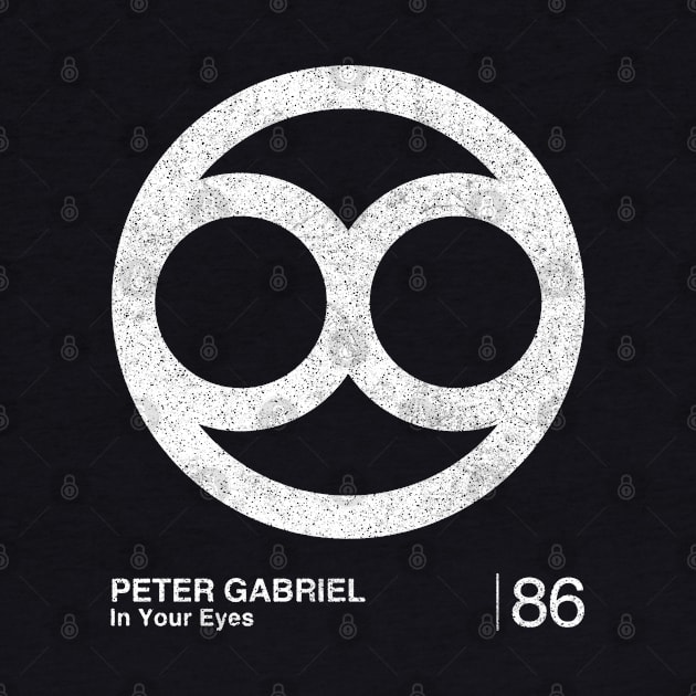 Peter Gabriel / Minimalist Graphic Design Fan by saudade